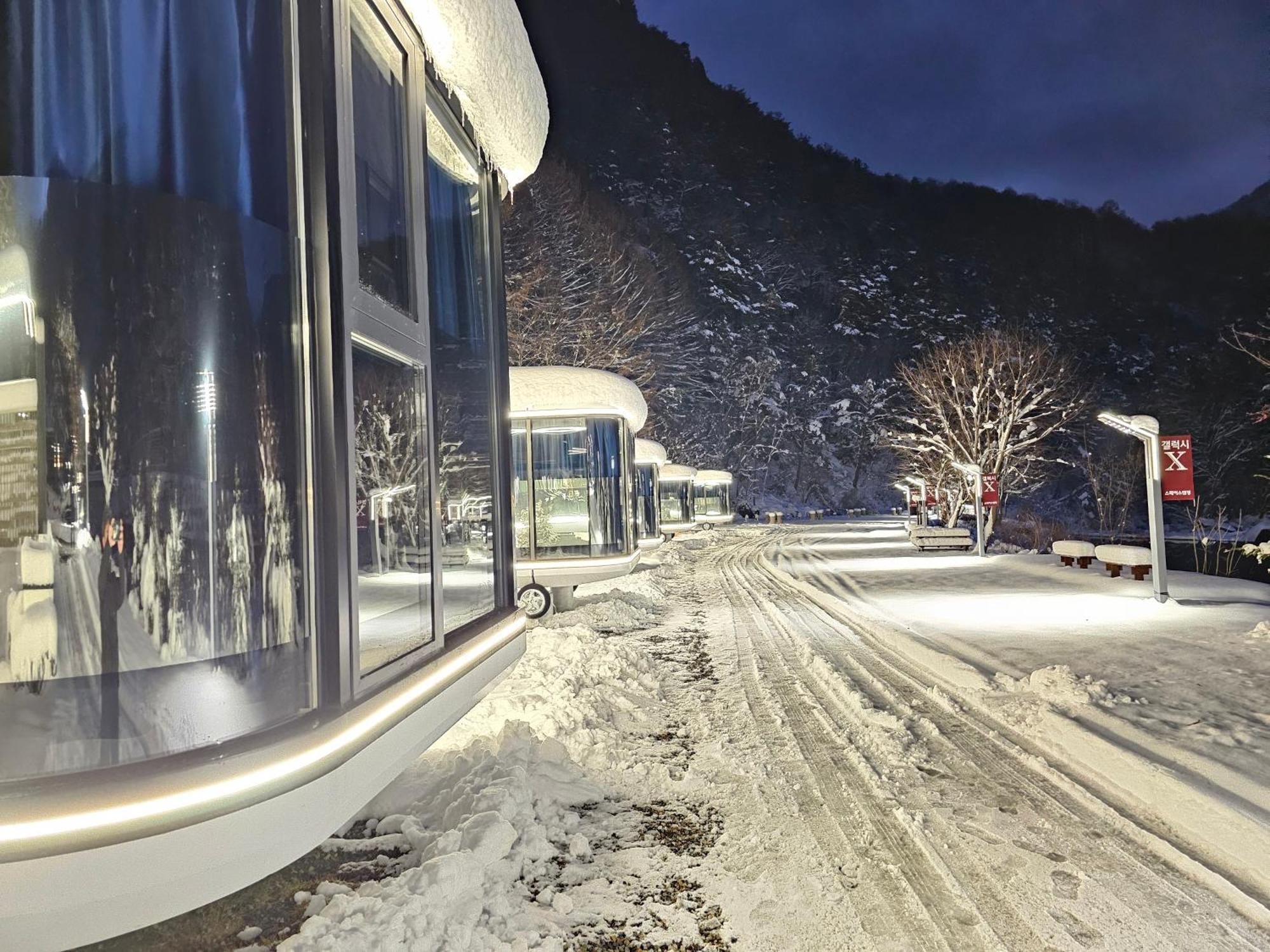 Galaxy X Hotel Type Caravan Glamping & Pension Pyeongchang Exterior foto